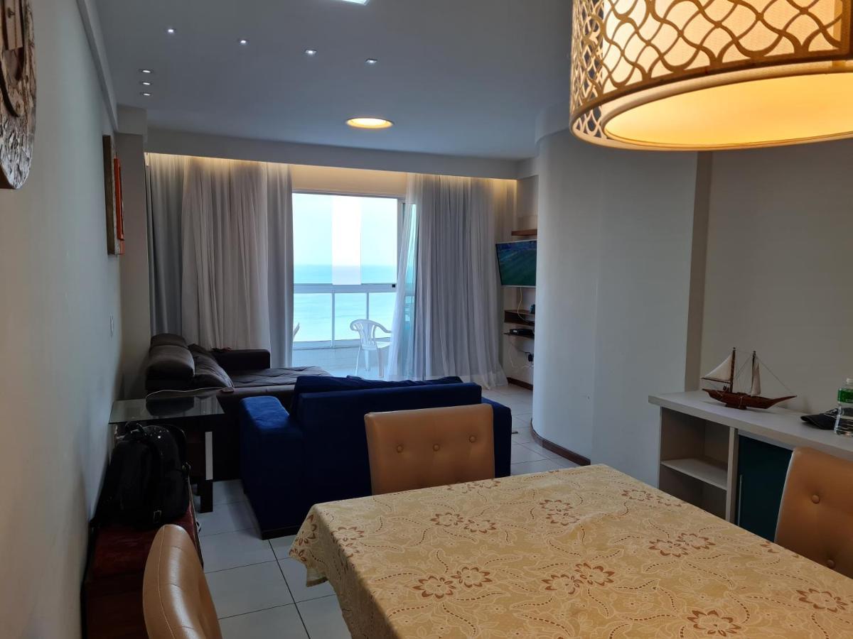 Apto 3 Quartos Na Praia Do Morro Com Vista Para O Mar 2 Vagas De Garagem A 1 Rua Da Da Praia Guarapari Luaran gambar